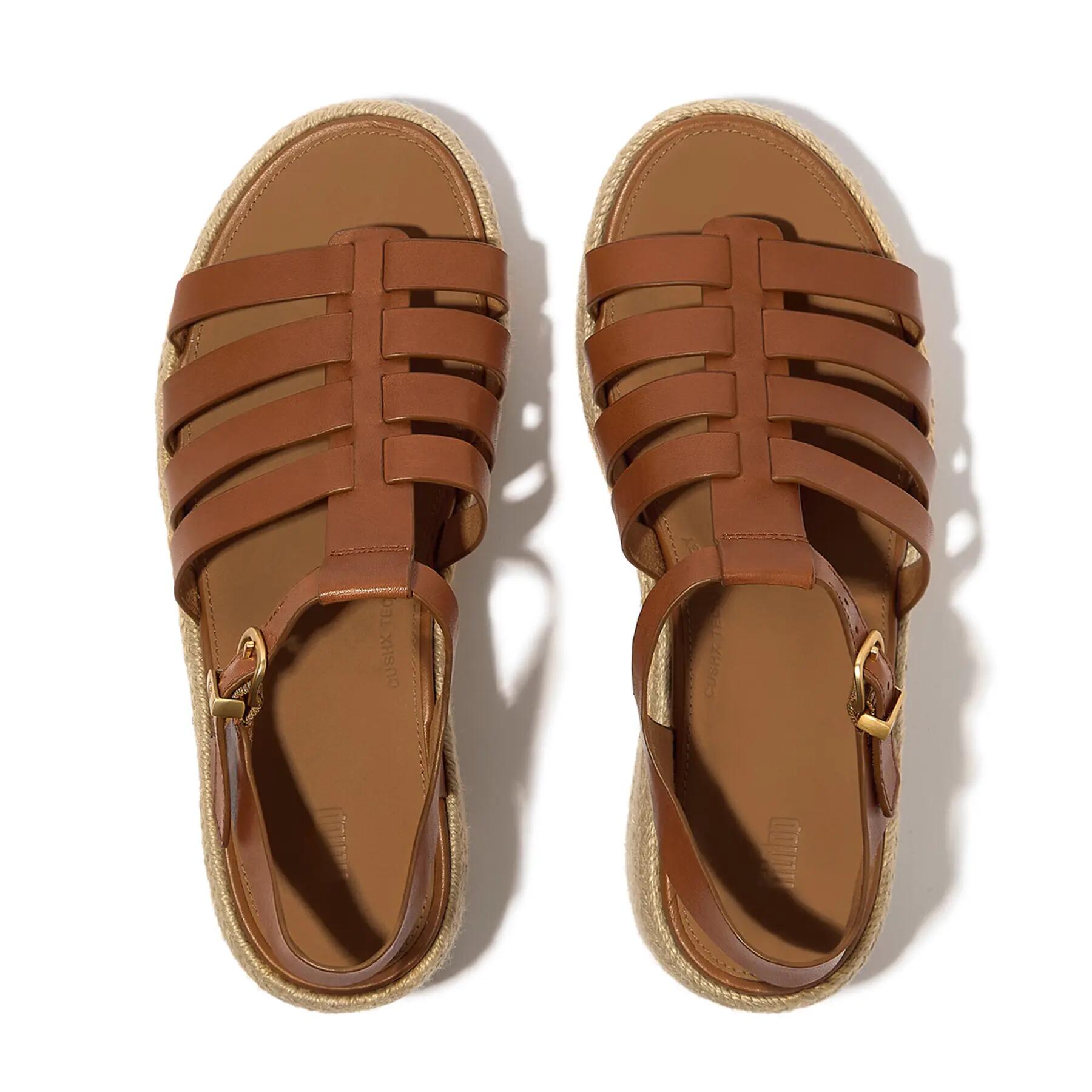 Sandalias de cuña estilo pescador mujer FitFlop Platfforms 3/7