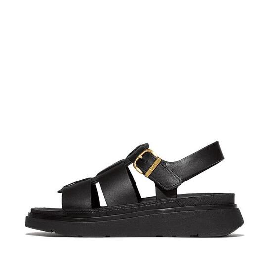 Klapki na koturnie w stylu rybaka damskie FitFlop Gen-FF