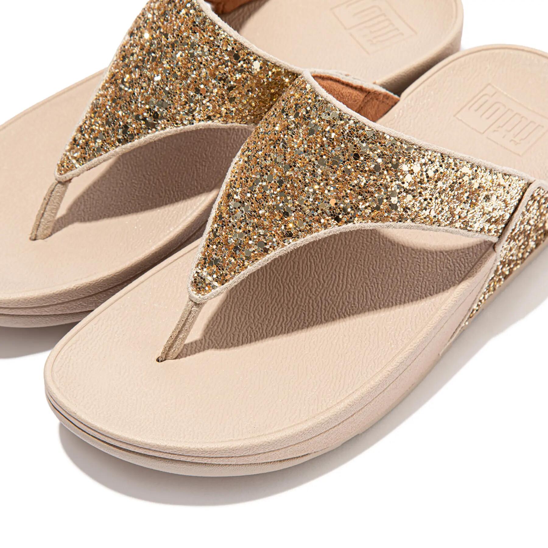 Pailletten Sandalen Damen FitFlop Lulu 4/7