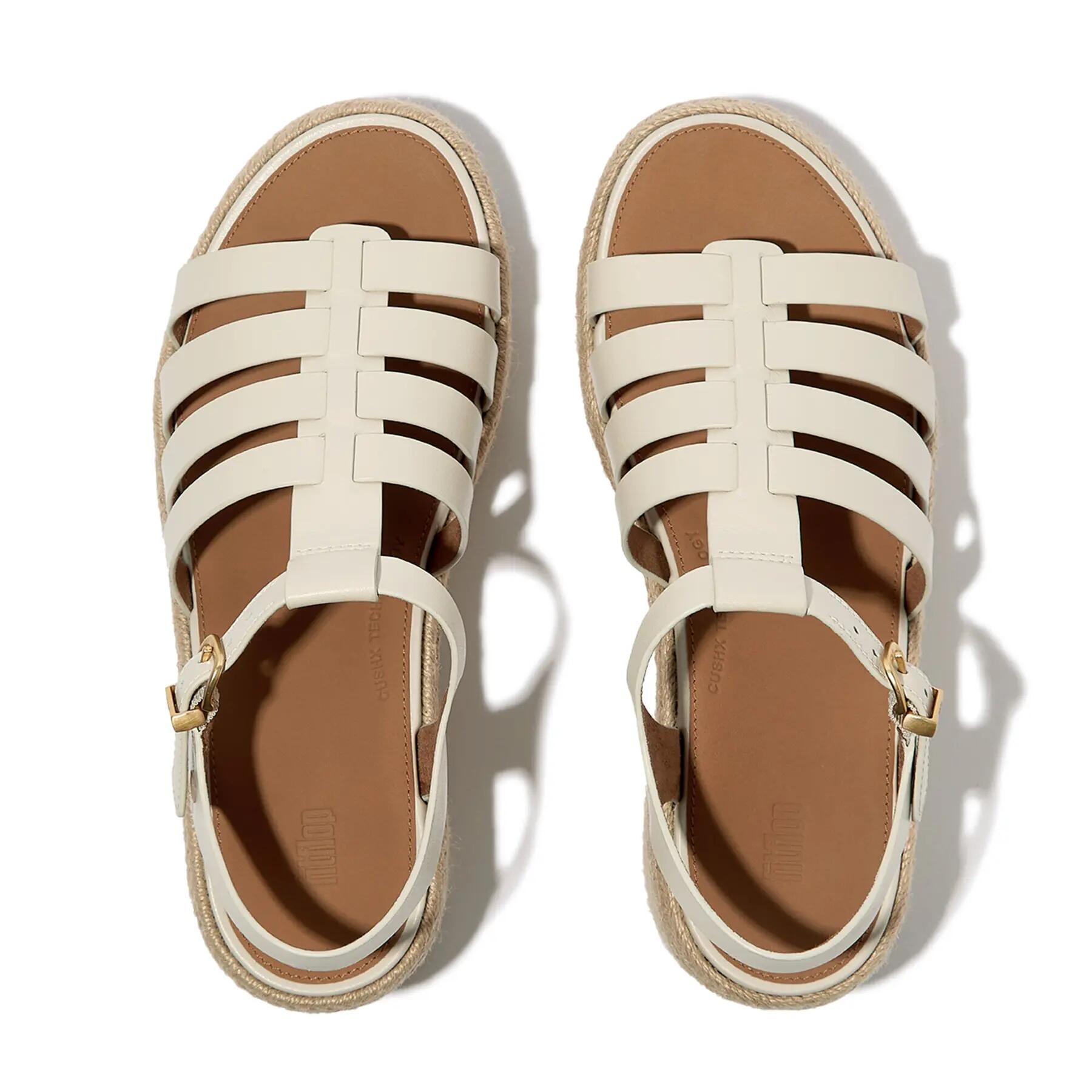 Sandales compensées style pêcheur femme FitFlop Platfforms 3/7