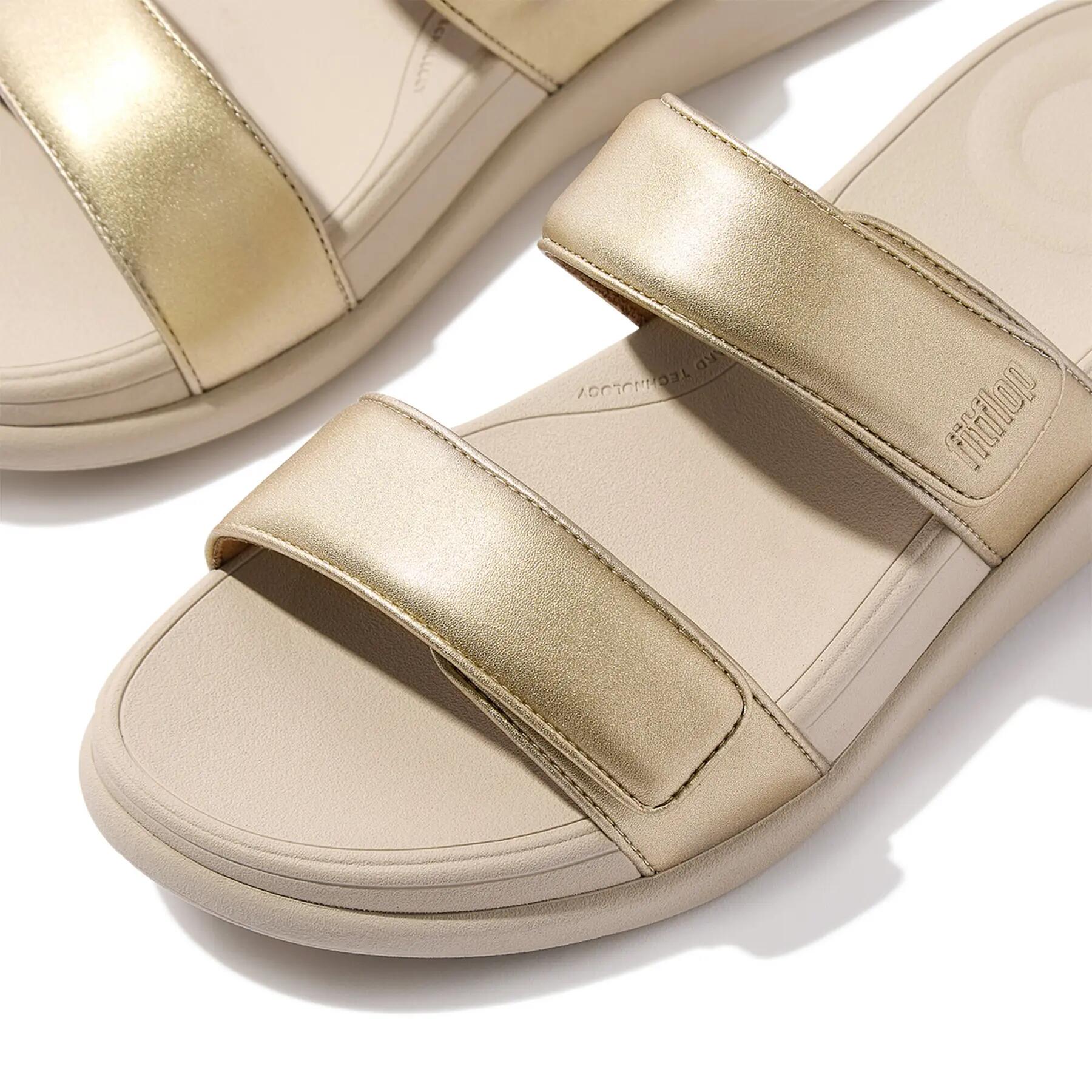 Sandalias de cuña para mujer FitFlop F-Mode Go 4/7