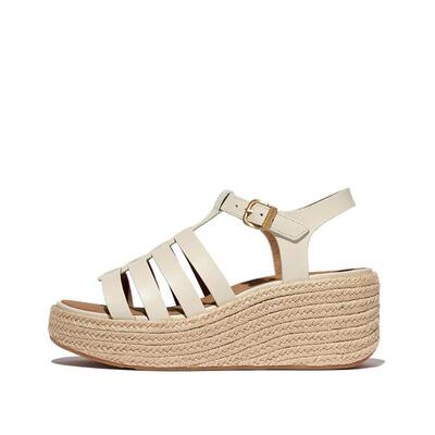 Platform sandalen vissersstijl dames fitflop platfforms