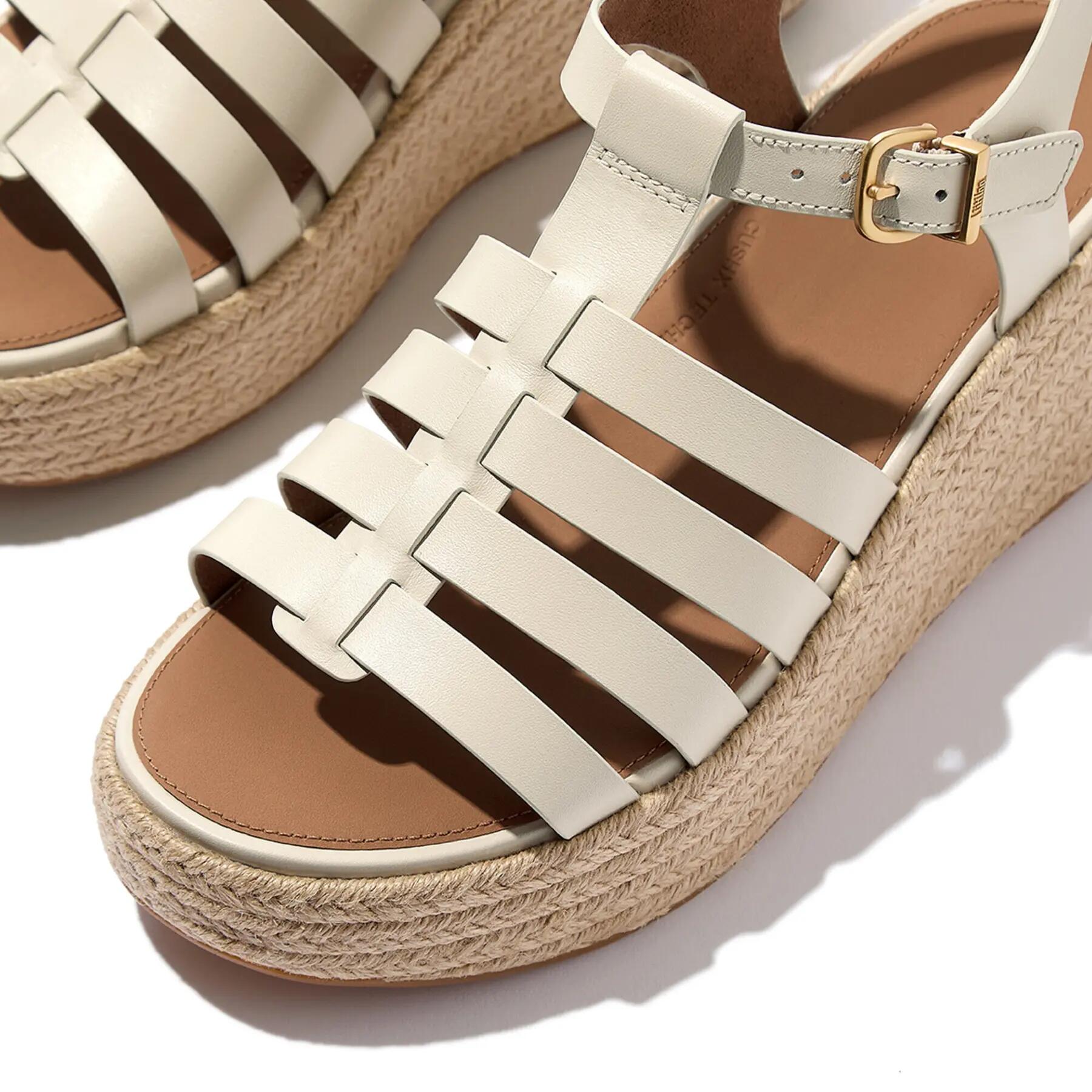 Sandales compensées style pêcheur femme FitFlop Platfforms 4/7