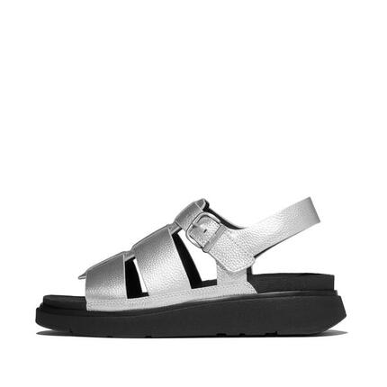 Damskie sandały na koturnie FitFlop Gen-FF Tumbled