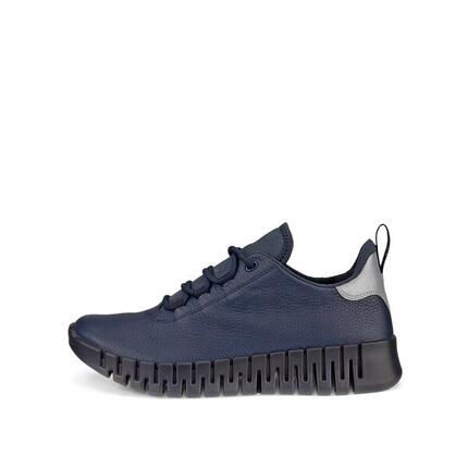Ecco Gruuv Schuhe blau Damen Sneakers GORE-TEX 218233