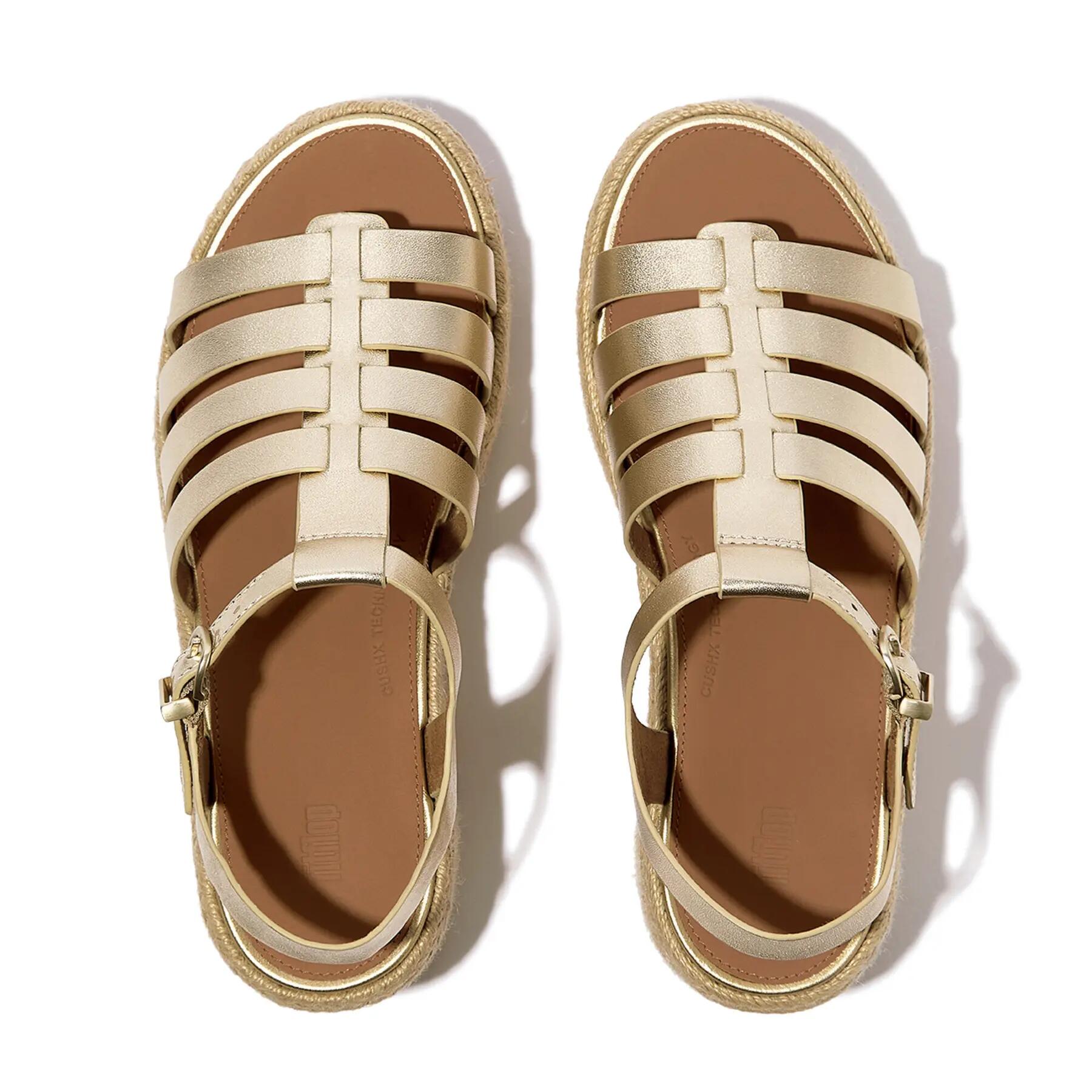 Sandales compensées style pêcheur femme FitFlop Platfforms 3/7