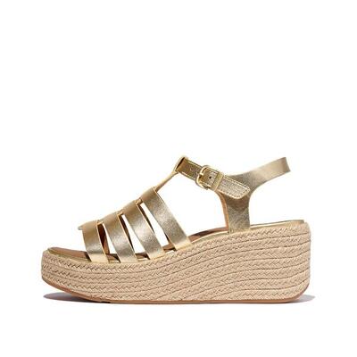 Platform sandalen vissersstijl dames fitflop platfforms