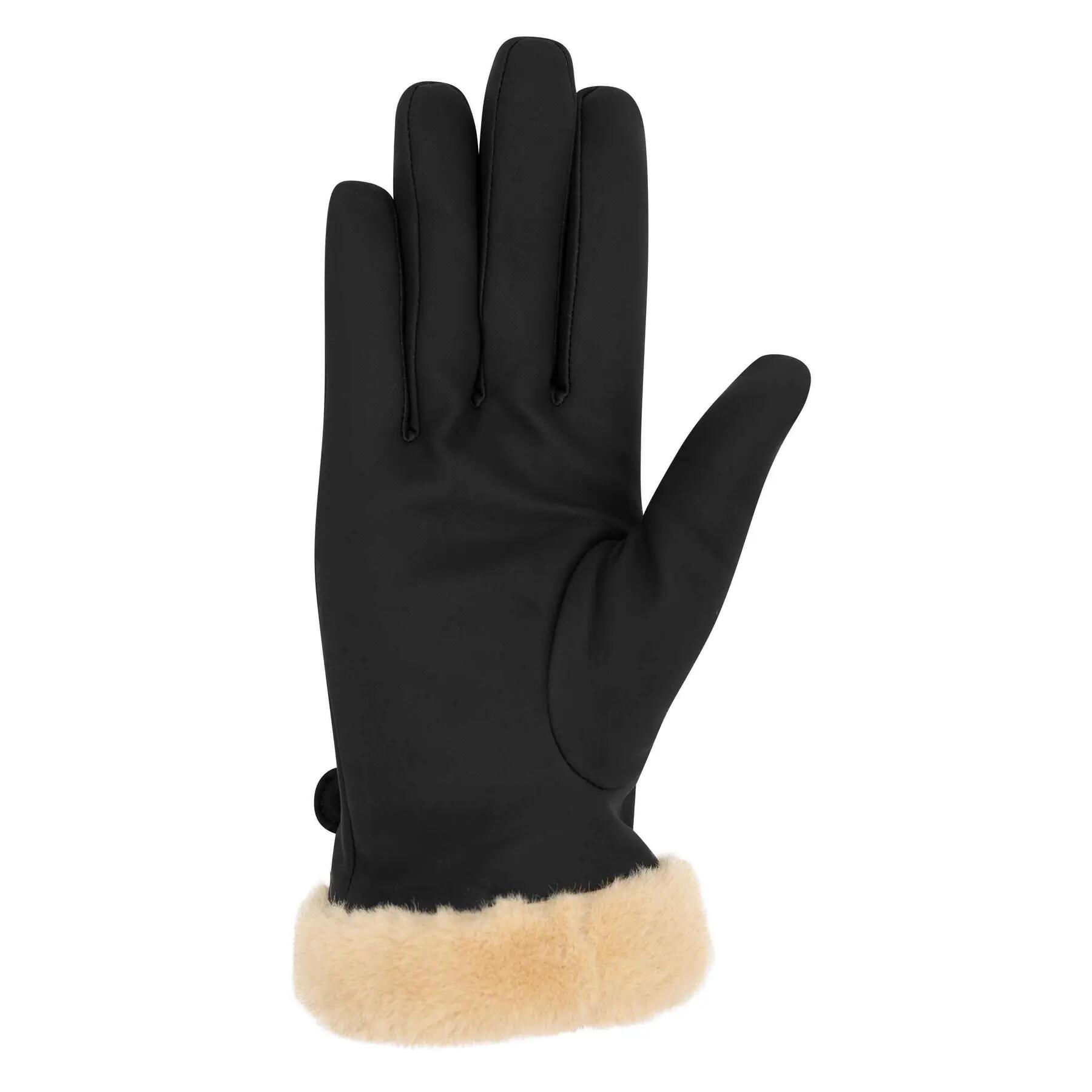 Guantes equitación para mujer HV Polo Garnet 2/2