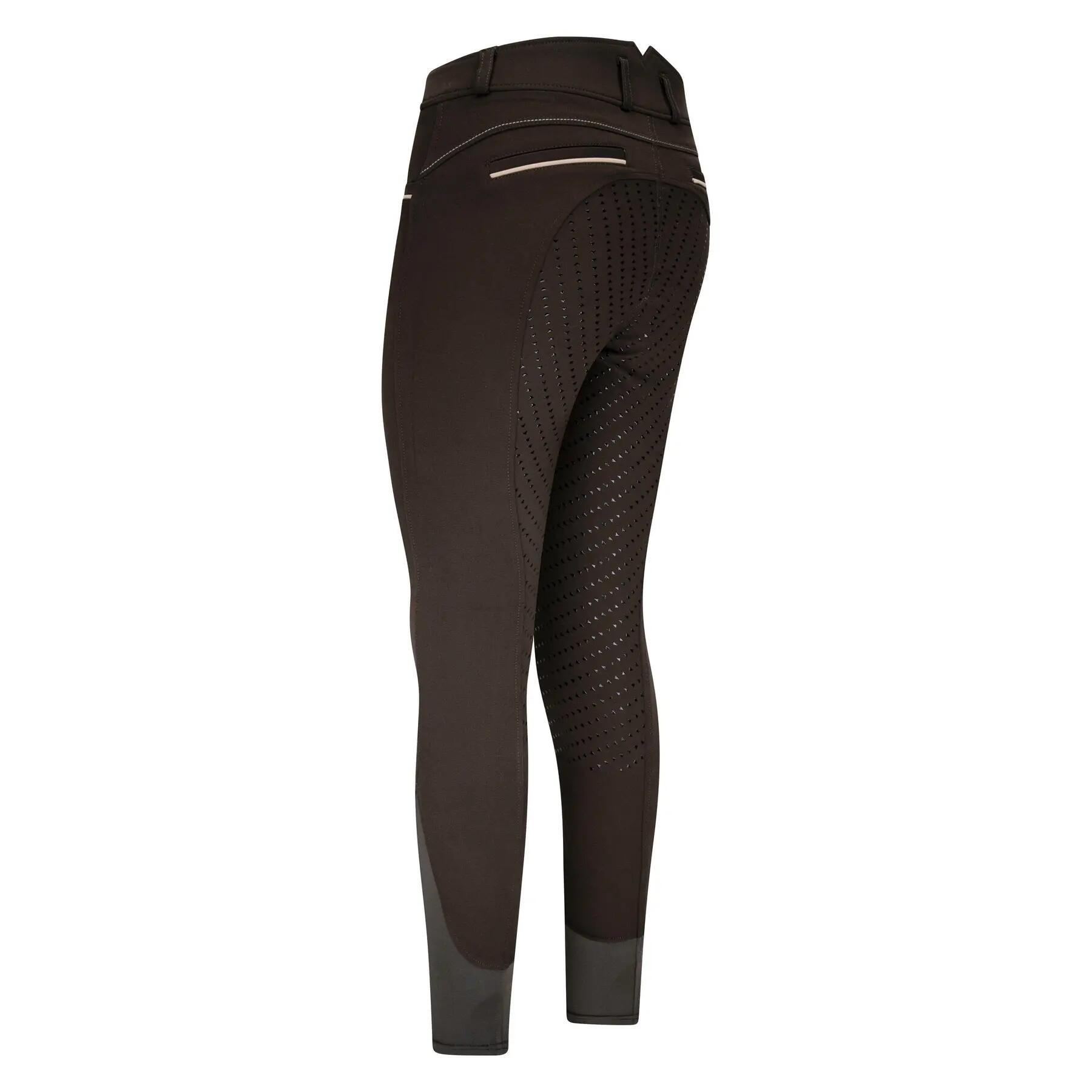 Pantalon équitation full grip femme Easy Rider Sera 2/3