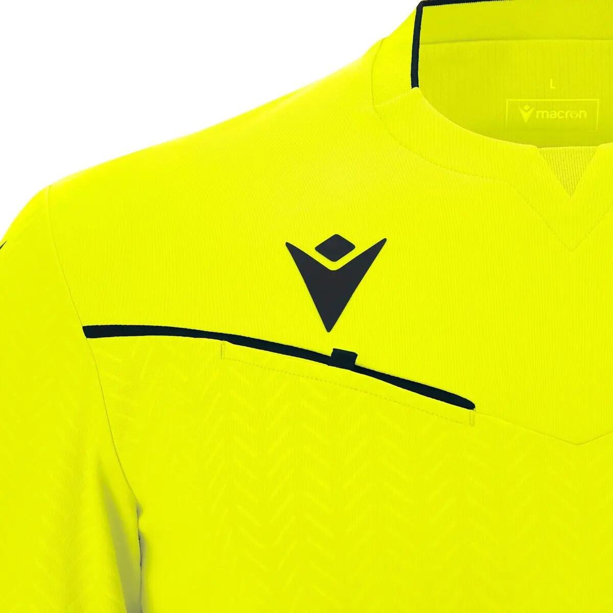 Trikot für Schiedsrichter mit langen Ärmeln Macron Ponnet Eco 5/7