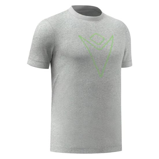 T-shirt col rond côtelé enfant Macron Gadreel Eco Hero