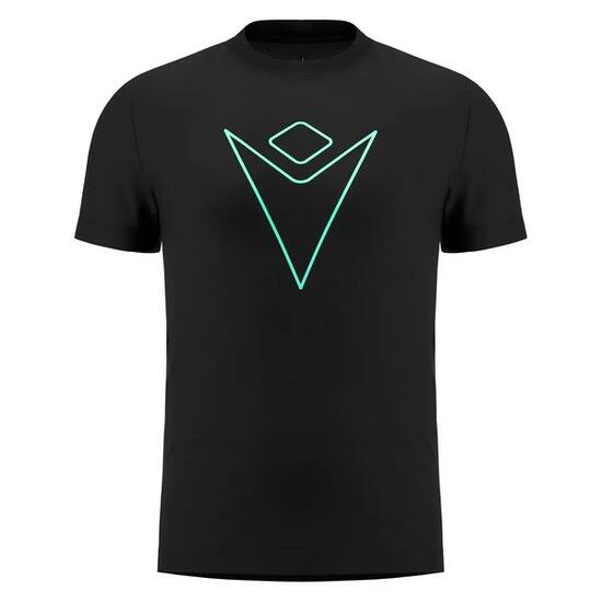 T-shirt col rond côtelé Macron Gadreel Eco Hero