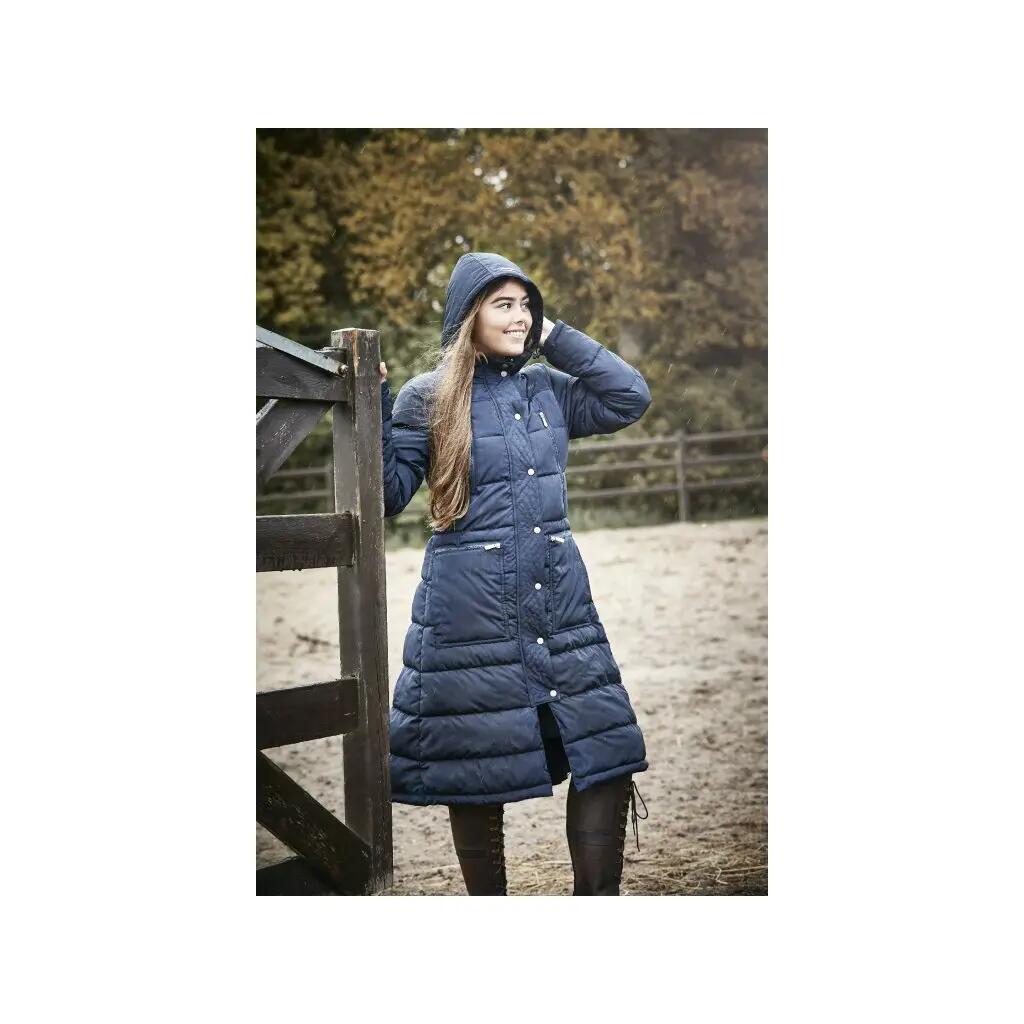 Chaqueta equitación larga  para mujer Equipage Candice 2/3