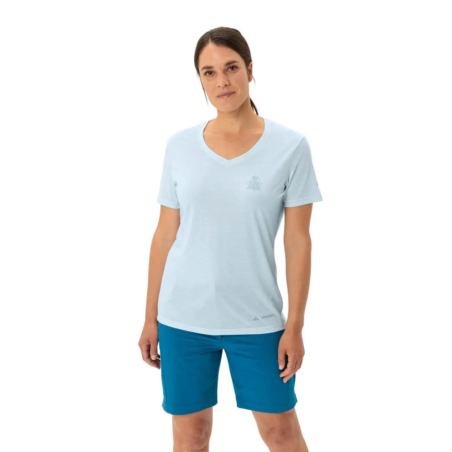 Camiseta estampada de mujer VAUDE Skomer III 2/6