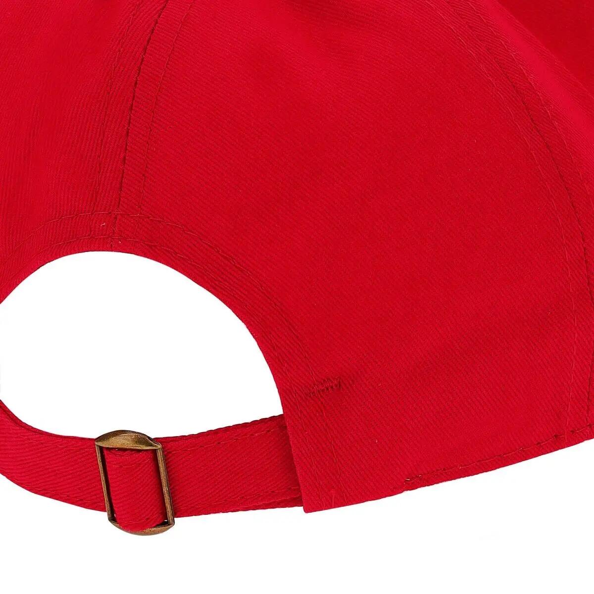 Gorra de béisbol roja Macron Dart (x5) 2/2