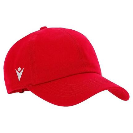 Casquette de baseball rouge Macron Dart (x5)