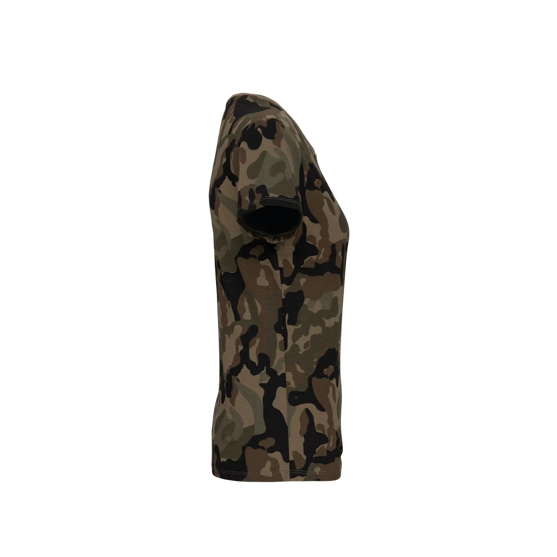 T-Shirt Frau Kariban Camo 3/3