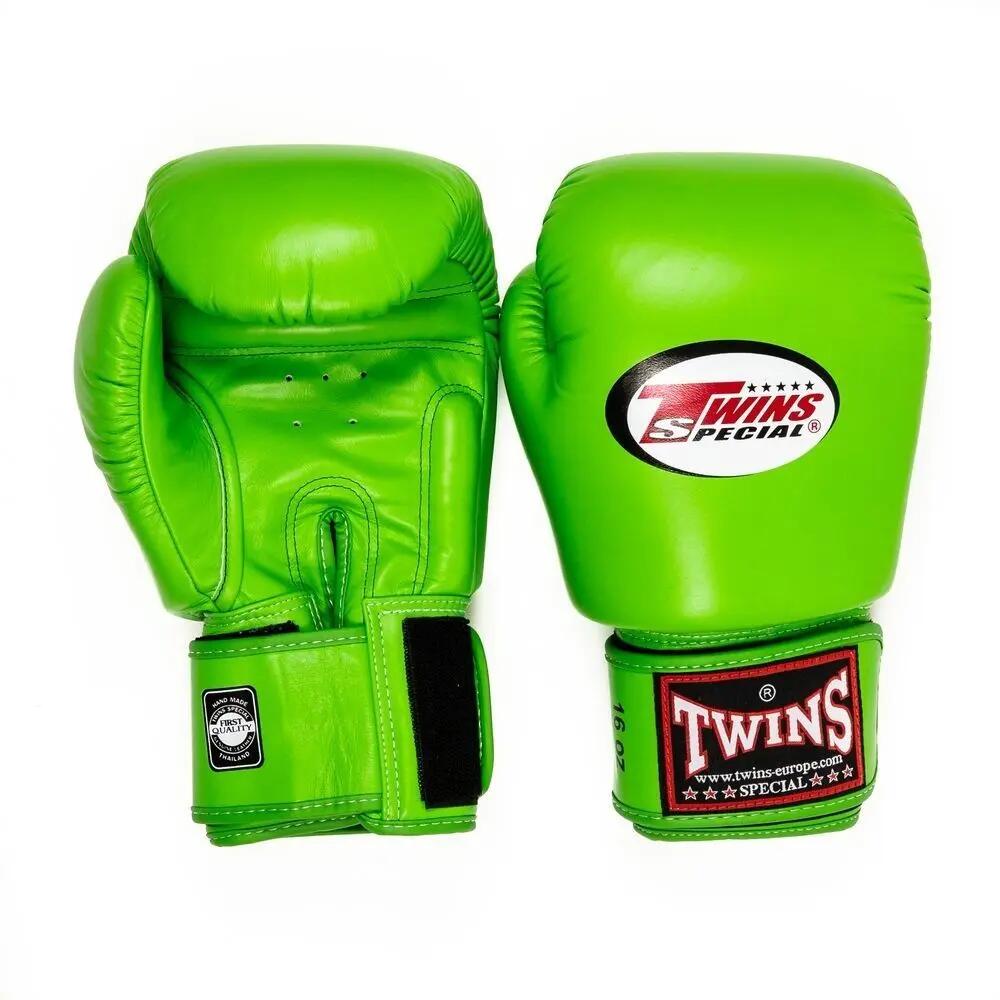 Guantes de entrenamiento de boxeo Twins Special BGVL 3 Lime 4/4