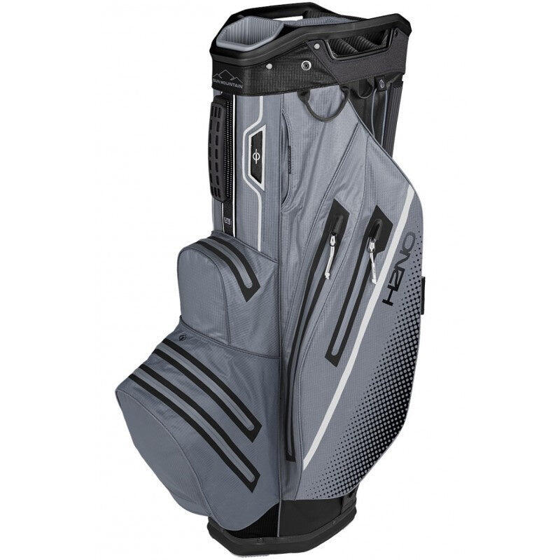 Saco de golfe impermeável H2No Lite - Cartbag - Cinza 2/3