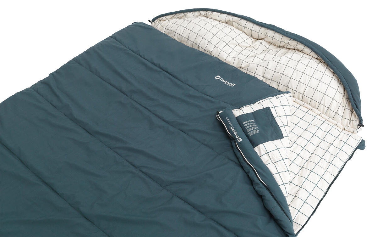 Śpiwór Outwell Camper Lux Double z poduszkami 235 x 150 cm (-16°C) 3/7