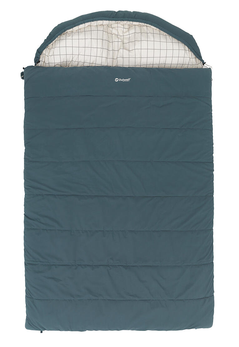 Śpiwór Outwell Camper Lux Double z poduszkami 235 x 150 cm (-16°C) 2/7