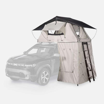 Tente de toit Track pour 3 personnes avec auvent – 155 cm