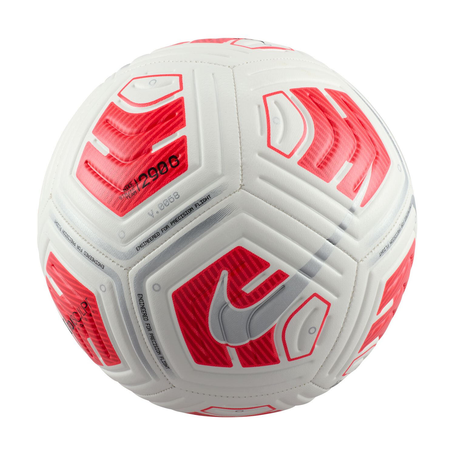 Pallone Nike Strike Team Bianco Rosso 2/2