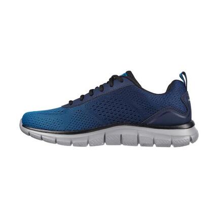 Chaussures Lifestyle Skechers Trackripkent Noir/Gris Homme