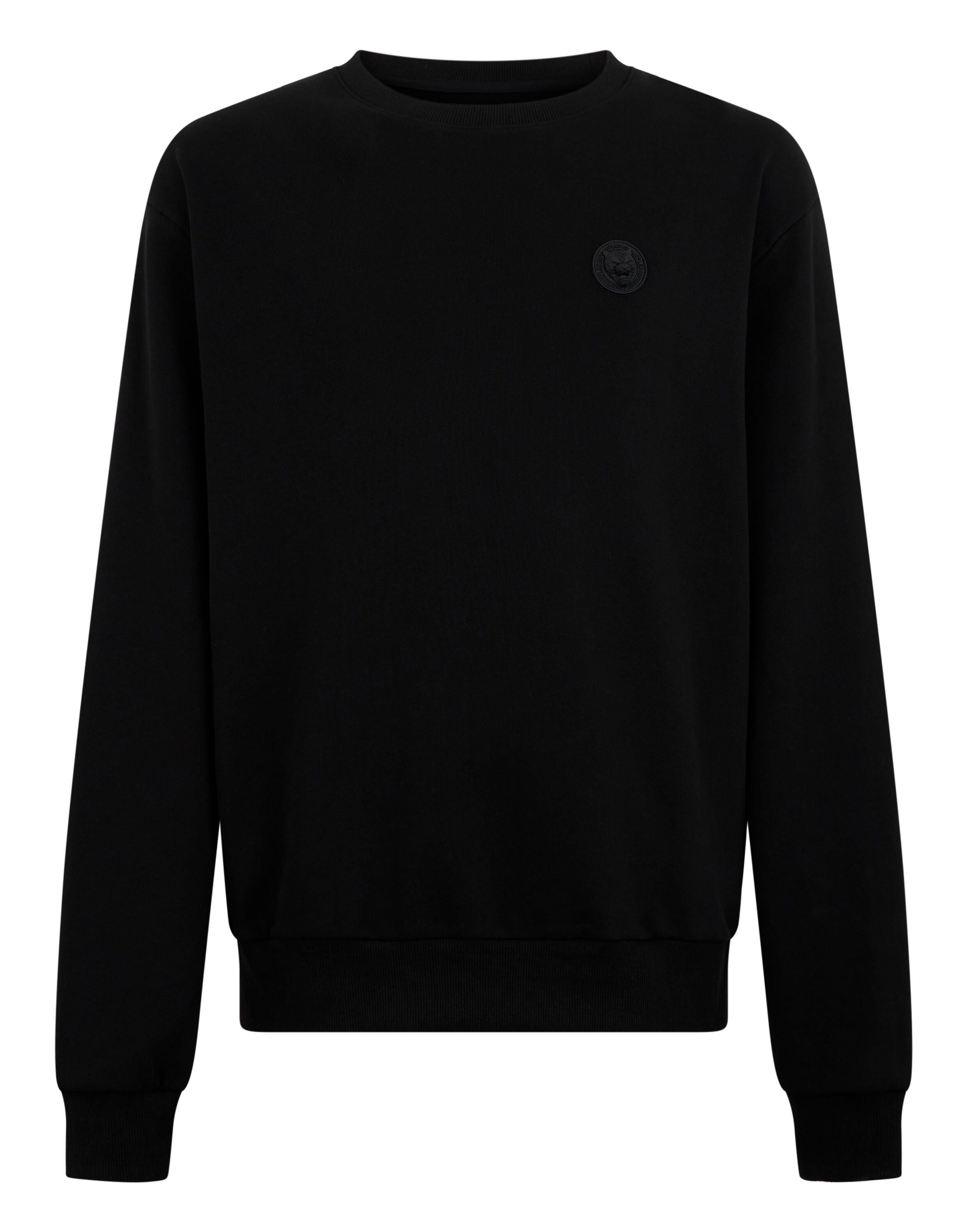 Fleece Round Neck Sweatshirt 3D Tiger 3/5
