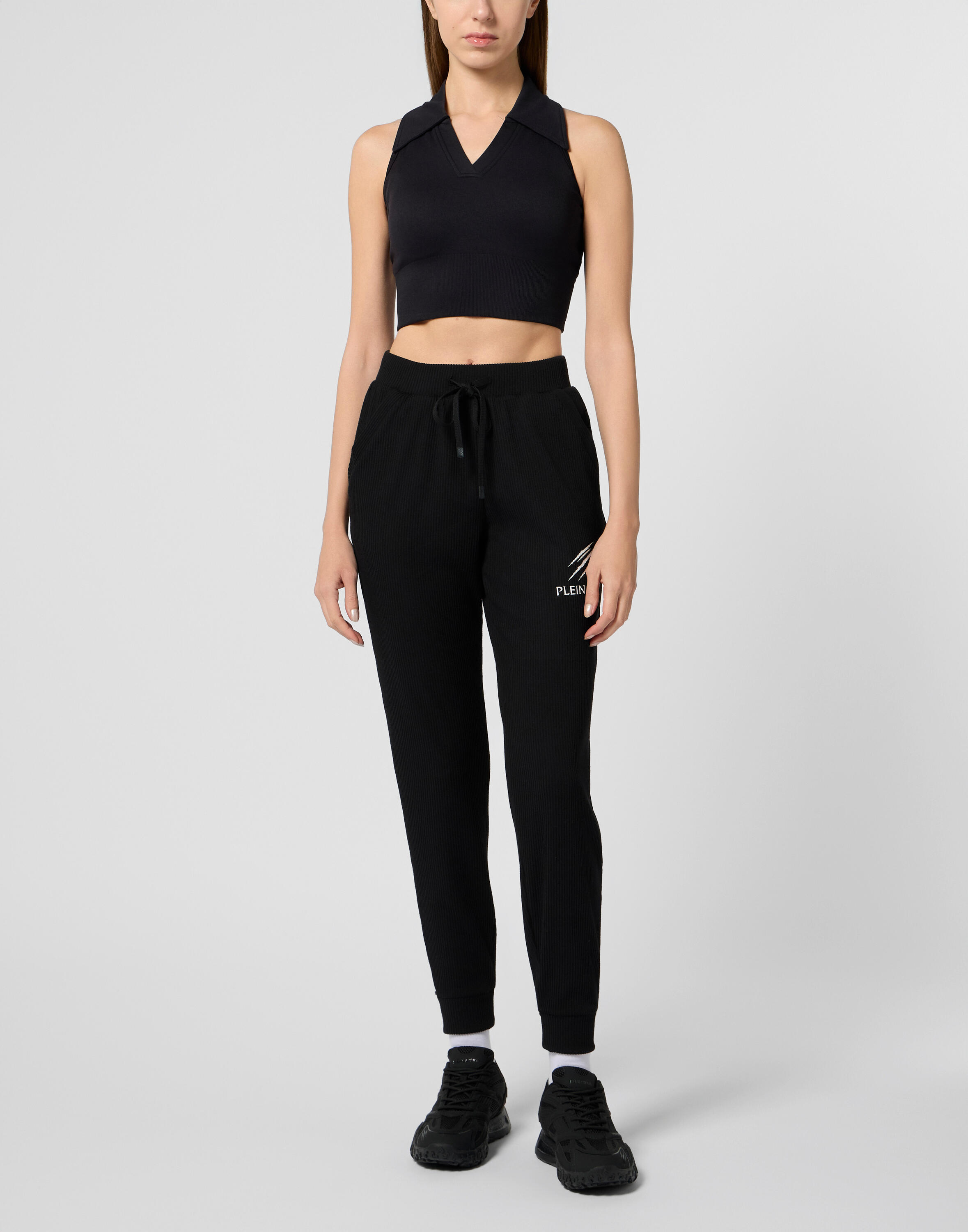 Polo Neck Cropped Top Ps 2/5