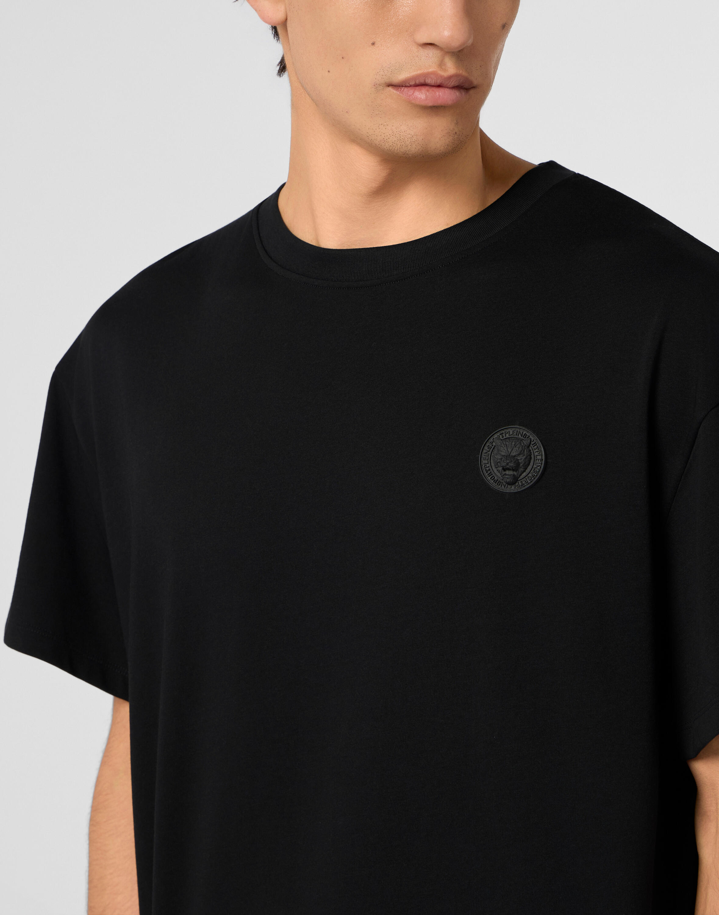 Round Neck T-Shirt 3D Tiger 5/5