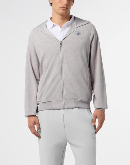 Sweat Zippé À Capuche