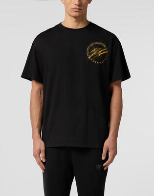 Round neck t-shirt chrome scratch edition