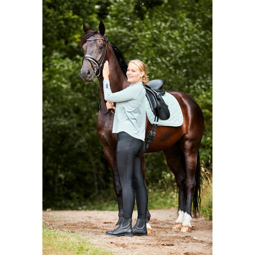 Legginss equitación mujer de cintura alta y agarre completo Catago Troy 5/6
