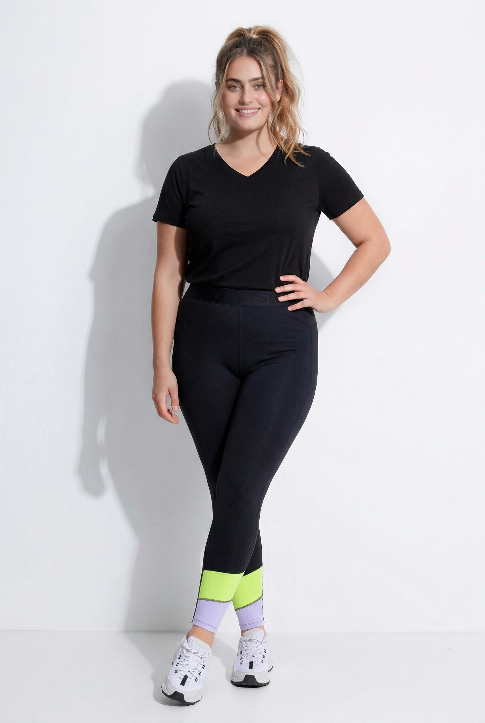 Femme Legging de sport poches et empiècement «&nbsp;colour block&nbsp;» 5/7