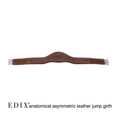 Cinghia per cavalli in pelle Edix Saddles Asymmetric VVS