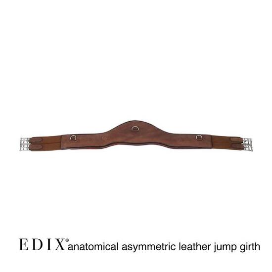 Cinghia per cavalli in pelle Edix Saddles Asymmetric VVS