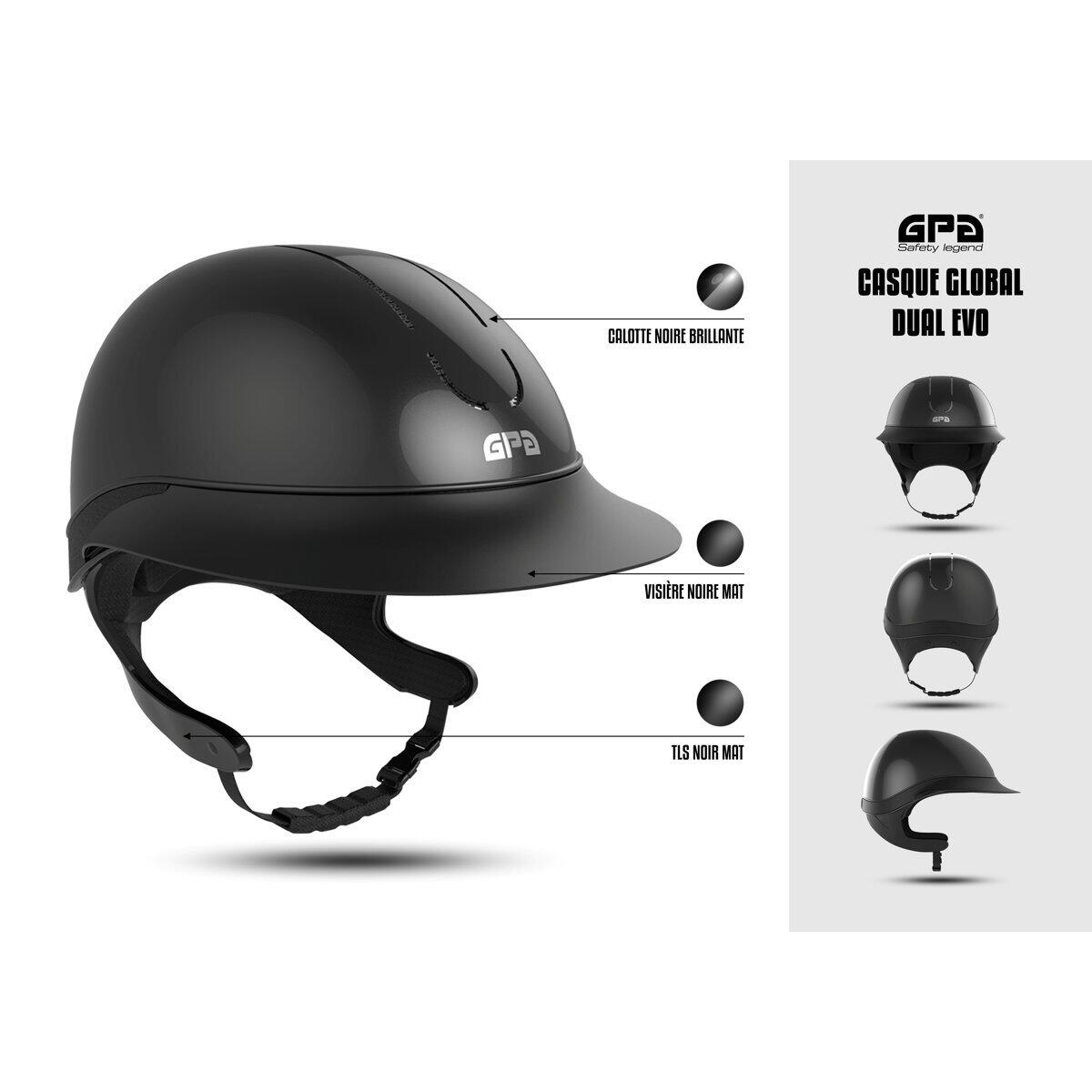 Casque d'équitation GPA Global Evo TLS Shiny 2/7