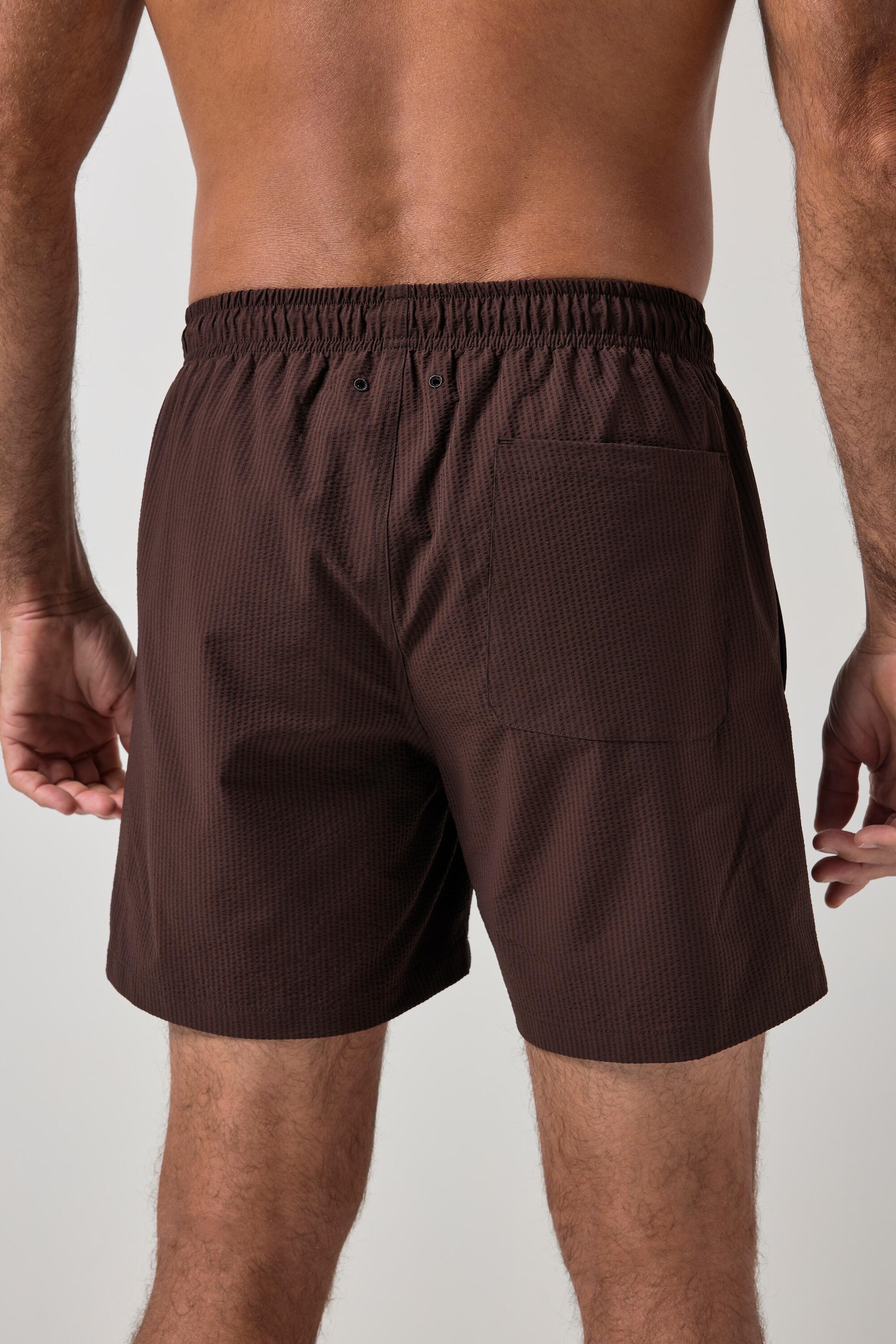 Herren Badeshorts Beachwear Seersucker-Struktur QuickDry Elastikbund bis 8 XL 2/5