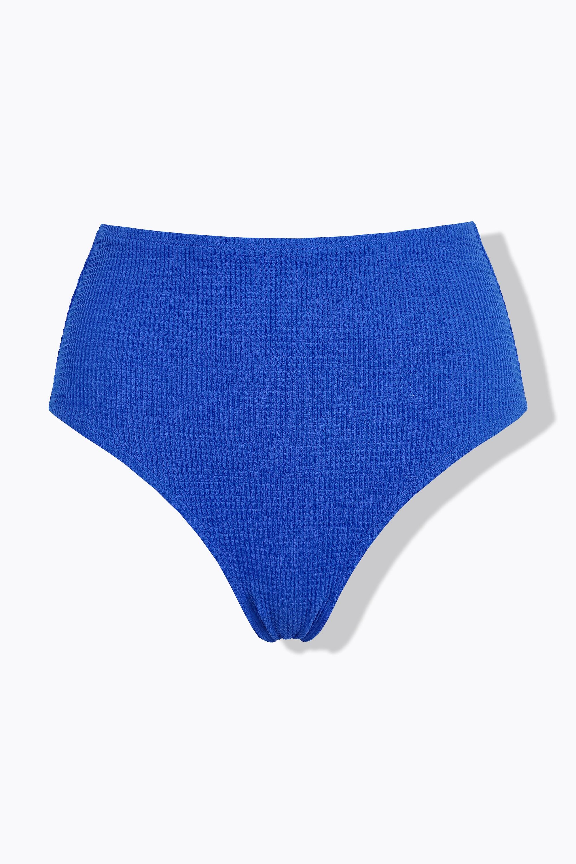Femme Bas de bikini texturé taille haute gainant 6/6