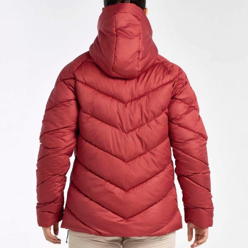 Anorak +8000 Sansa 009 413234 granate mujer acolchado 2/4