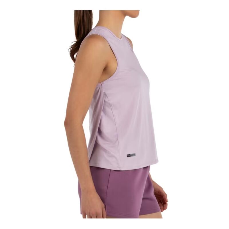 Camiseta +8000 Tola Mujer 82384-119 sin mangas lila 2/3