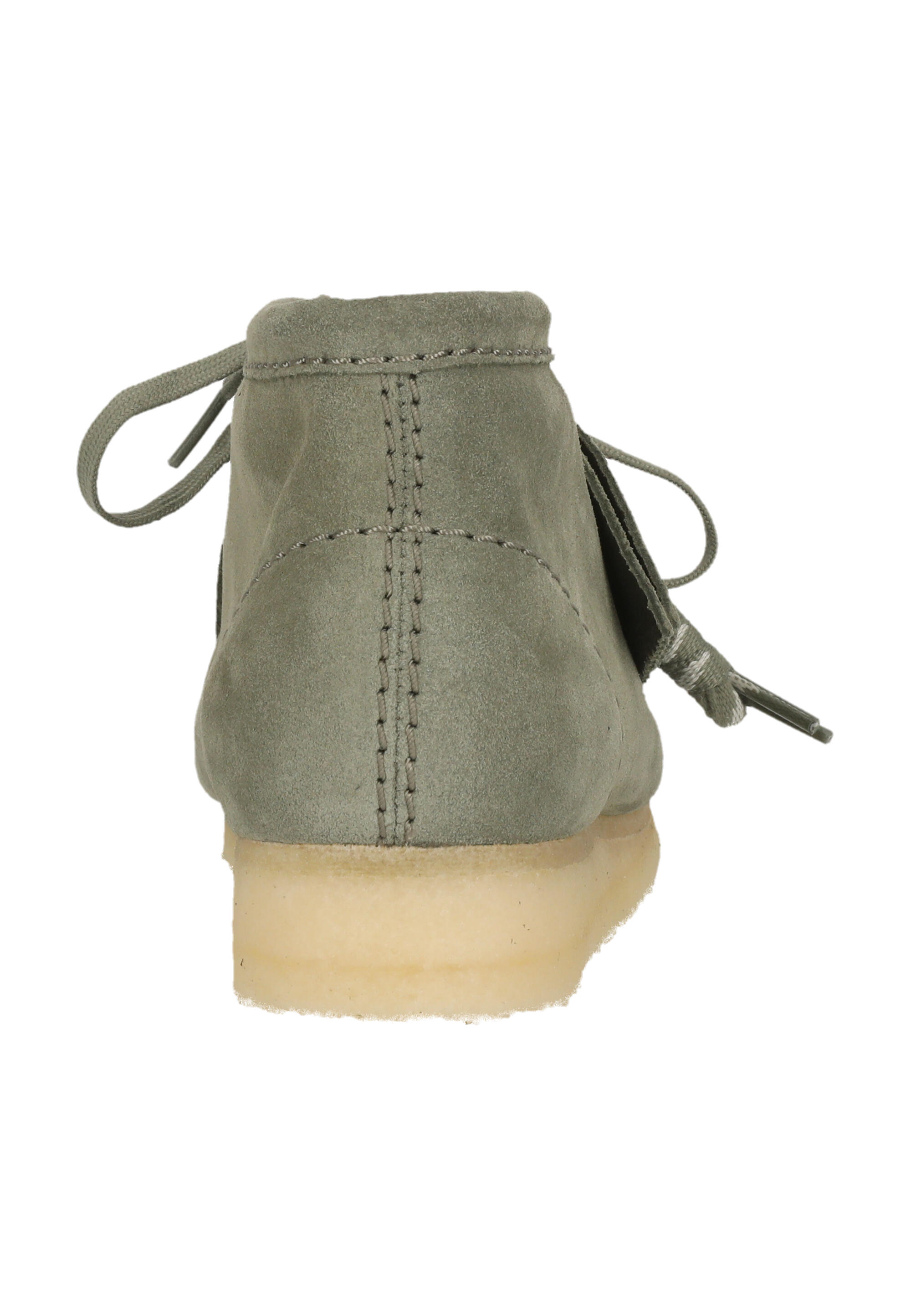 Schnürschuhe Wallabee Boot. Khaki/Green Sde 5/15