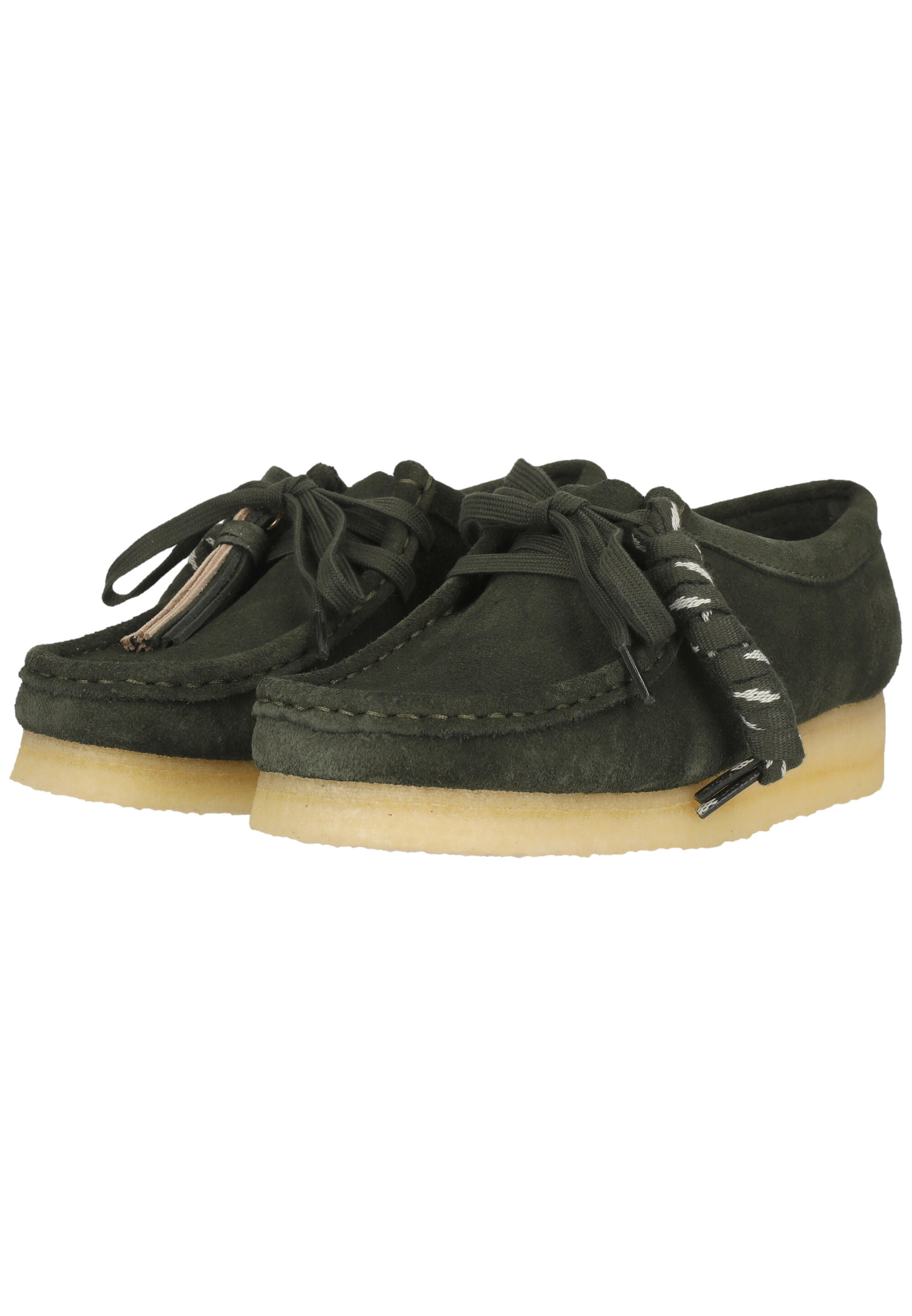Schnürschuhe Wallabee Forest Green Sde 4/5