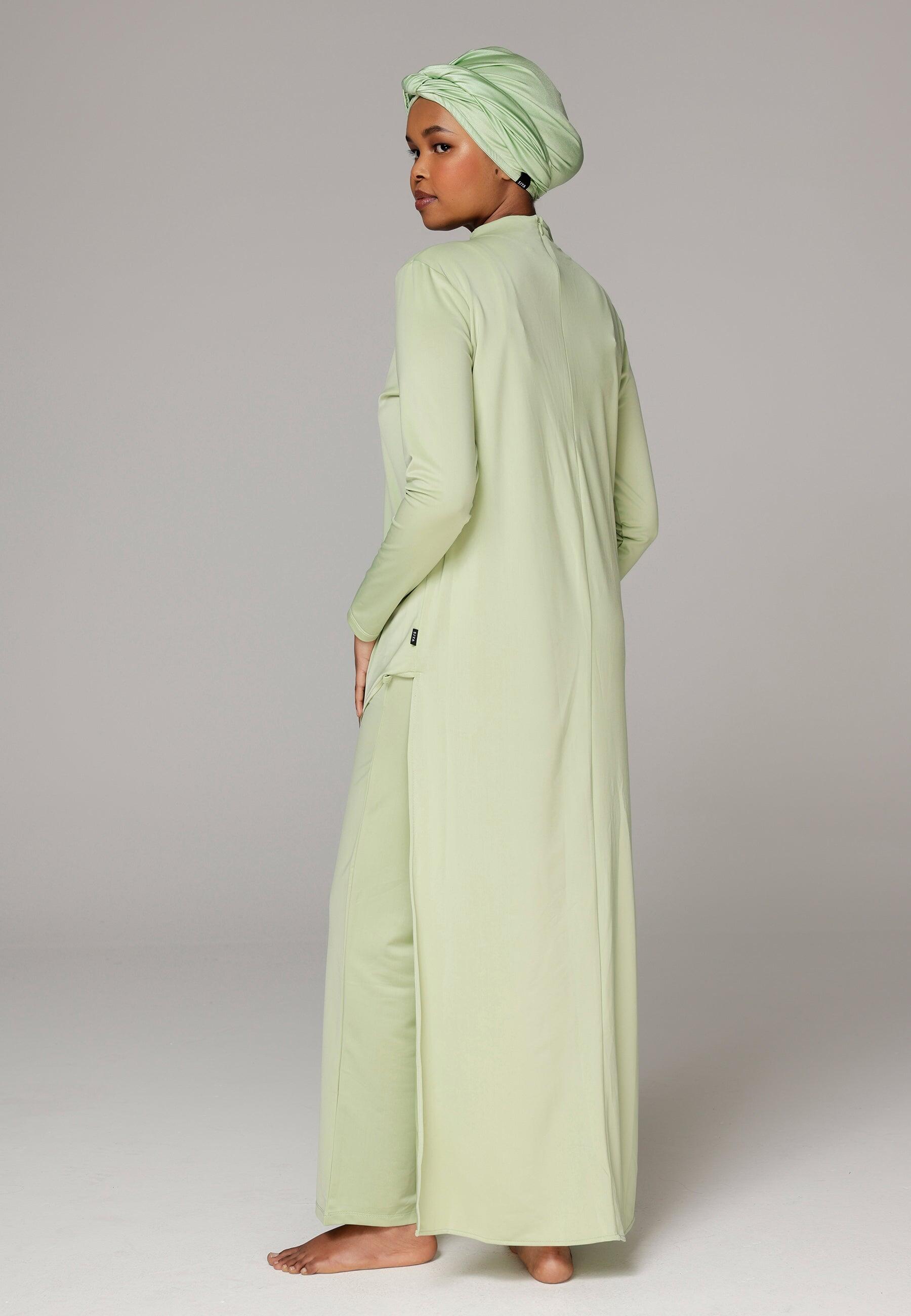 Dames Zwemjurk en Legging 3/5