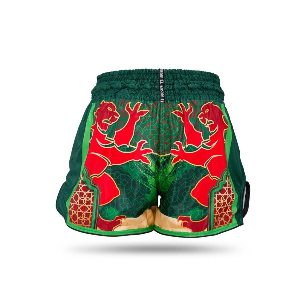 Shorts da boxe Booster Fight Gear TBT Country Morocco 2/3