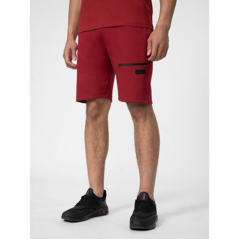 Pantalón corto 4F Shorts CAS M057 rojo hombre trekking 2/4
