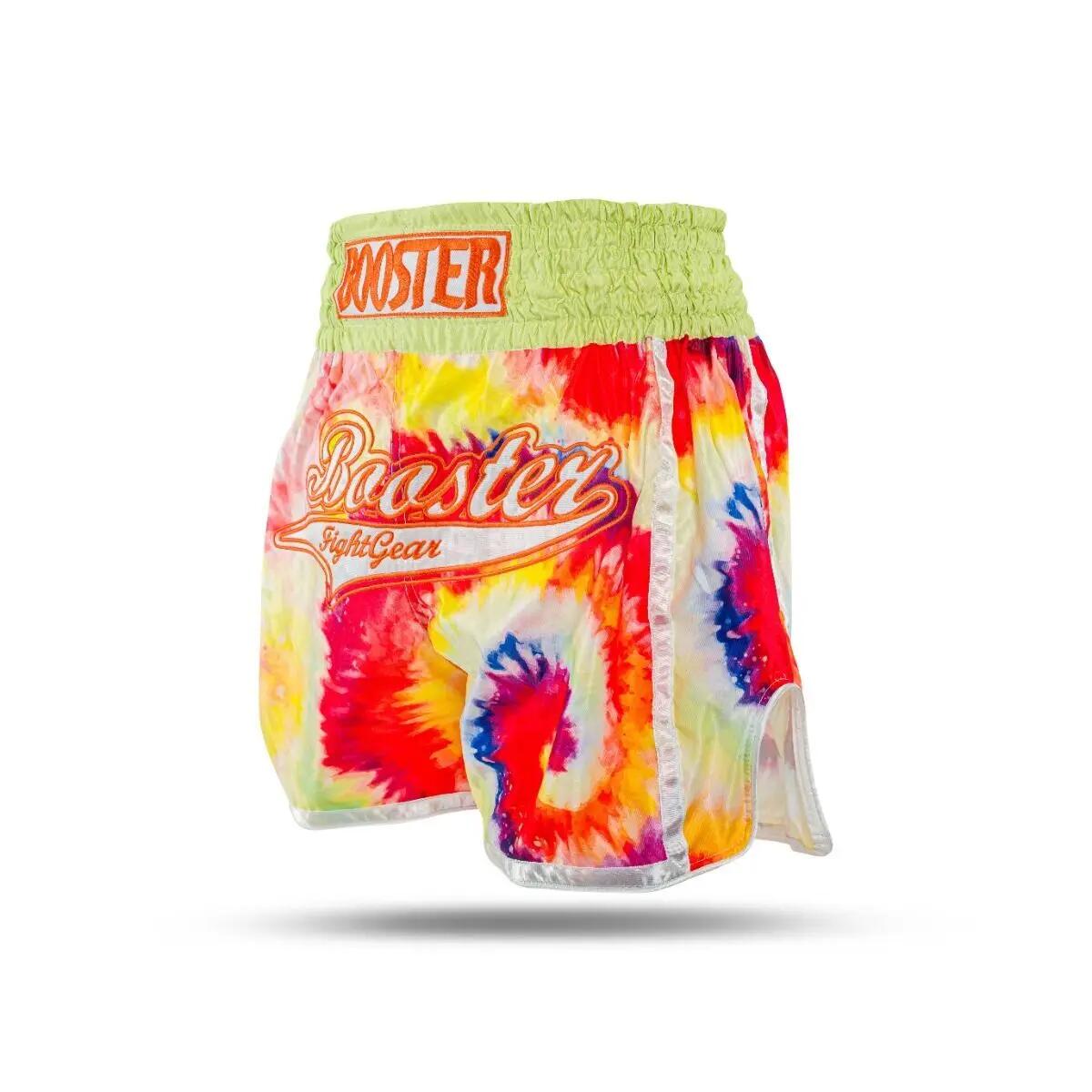 Pantaloncini da Thai Boxe da donna Booster Fight Gear TBT Swirl 2 3/6