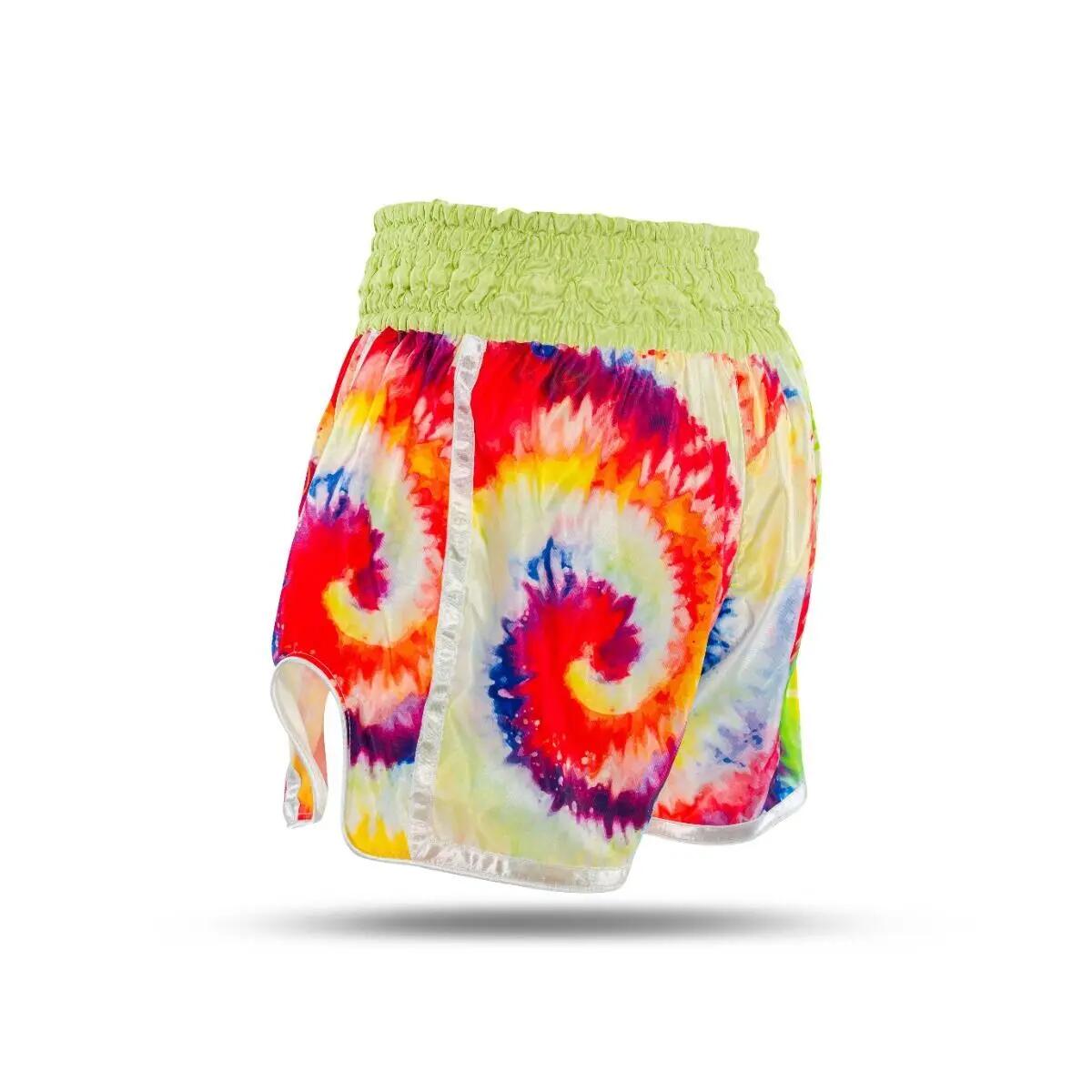 Pantaloncini da Thai Boxe da donna Booster Fight Gear TBT Swirl 2 6/6