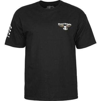 Powell peralta bones brigade an auto t-shirt - black (maat l)